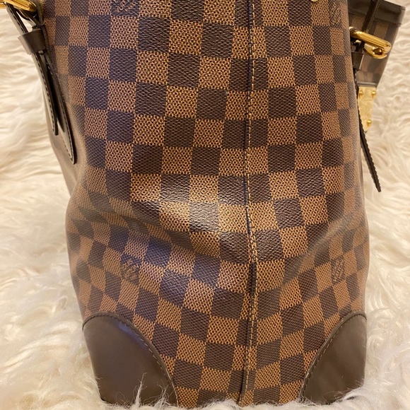 💯 Rare Louis Vuitton Damier Hampstead MM Bag! - Picture 6 of 16
